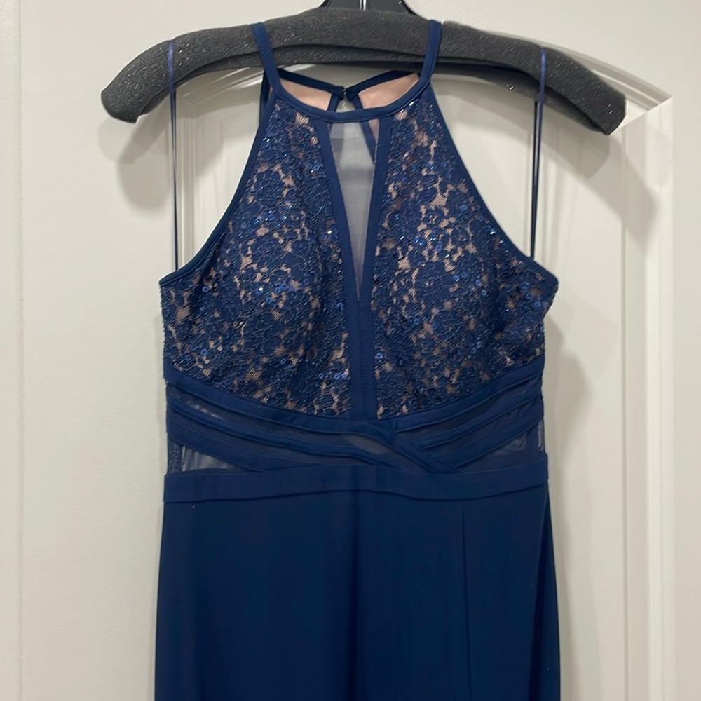 Navy Evening gown
